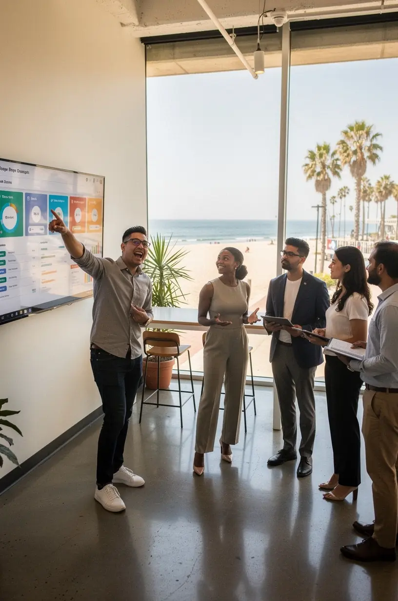Visual guide to implementing continuous improvement cycles