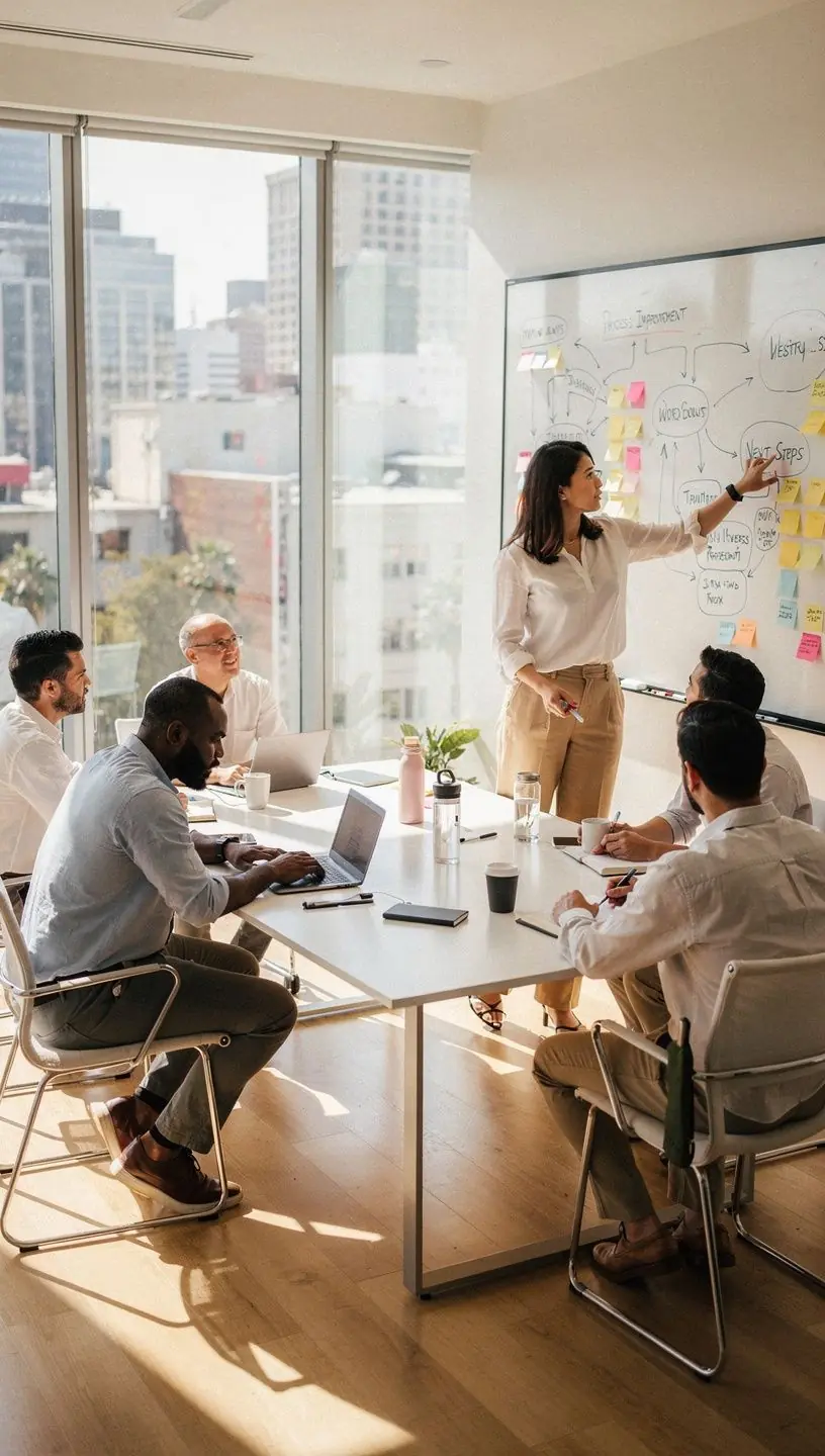 Data analysis enhancing workflow efficiency and optimization.