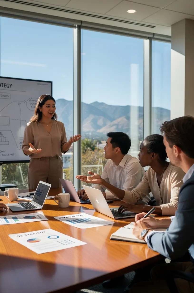 Visual representation of analyzing workflow bottlenecks